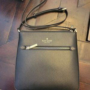Kate Spade Sadie North South Black Crossbody Purse *new with tags*